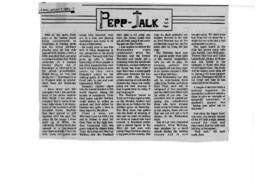 Pepp Talk
