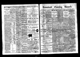   Rossland Evening Record 1897-09-13   , page 1