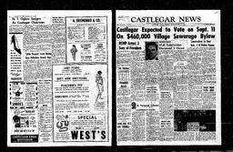 Castlegar News 1961-08-10, page 1