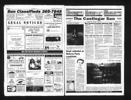   Castlegar Sun 1992-09-23   , page 1