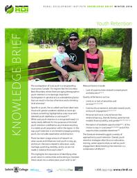 Knowledge Brief: Youth Retention