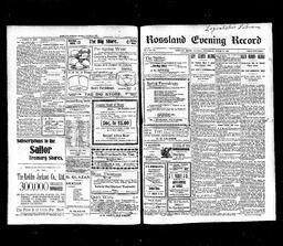   Rossland Evening Record 1899-03-29   , page 1