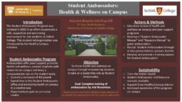 Student Ambassadors: Health & Wellness on Campus