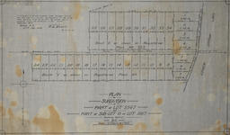 Plan of Subdivision of Part of Lot 5547 and Part of Sublot 10 of Lot 5817 Kootenay District, B.C.: 