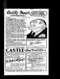   Castle News 1949-05-26   , page 1