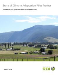 State of Climate Adaptation Pilot Project
