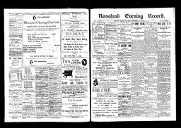   Rossland Evening Record 1897-11-10   , page 1