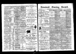   Rossland Evening Record 1897-09-29   , page 1