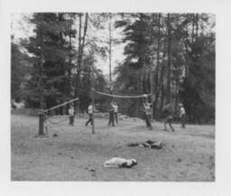 ARTS I Students Playing Volleyball