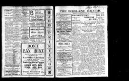   Rossland Evening Record 1900-08-07   , page 1