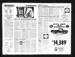   Castlegar Sun 1992-09-23   , page 4