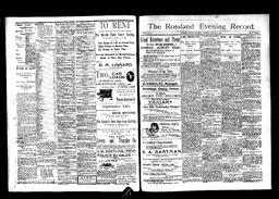   Rossland Evening Record 1897-08-19   , page 1