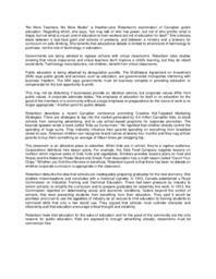 Review of "No More Teachers, No More Books: The Commercialization of Canada's Schools"