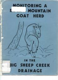 Monitoring a Rocky Mountain Goat Herd in the Big Sheep Creek Drainage