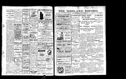   Rossland Evening Record 1900-09-28   , page 1