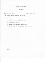 Selkirk College Council Memorandum