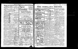   Rossland Evening Record 1900-02-19   , page 1