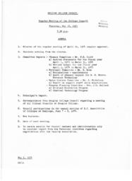 Selkirk College Council Agenda