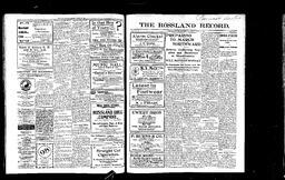   Rossland Evening Record 1900-03-29   , page 1