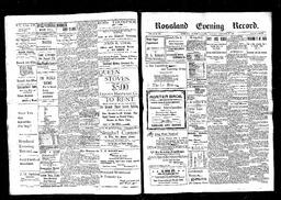   Rossland Evening Record 1898-02-28   , page 1