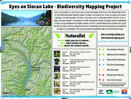 Slocan Lake (Slocan Lake Stewardship Society) - Citizen Science Initiative Poster