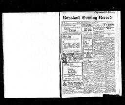   Rossland Evening Record 1899-01-03   , page 1