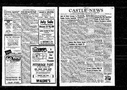   Castle News 1953-07-16   , page 1