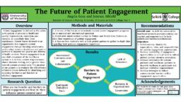 The Future of Patient Engagement: 