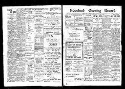  Rossland Evening Record 1898-02-11   , page 1