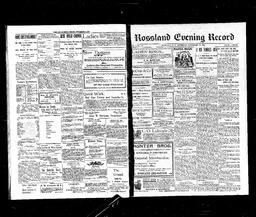   Rossland Evening Record 1898-11-10   , page 1