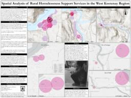 Spatial Analysis of Rural Homelessness Support Services in the West Kootenay Region
