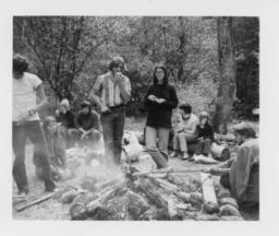 ARTS I Students Around Fire