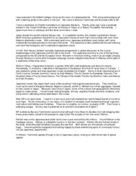 Review of works by Banana Yoshimoto