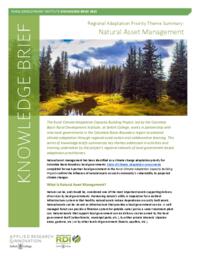 Knowledge Brief: Natural Asset Management
