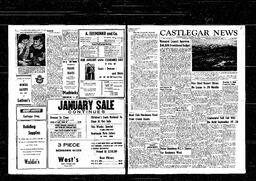 Castlegar News 1958-01-23, page 1