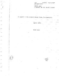 A Report on the Drake's Dairy Farm, Rossland, B.C.