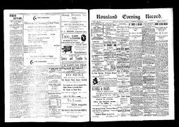   Rossland Evening Record 1897-12-01   , page 1