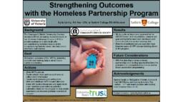 Strengthening Outcomes with the Homeless Partnership Program: 
