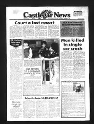 Castlegar News 1986-09-03, page 1