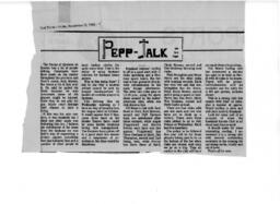 Pepp Talk