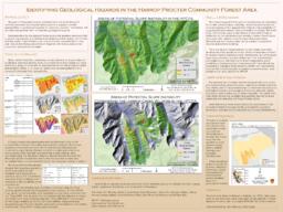 Identifying Geological Hazards in the Harrop Procter Community Forest Area