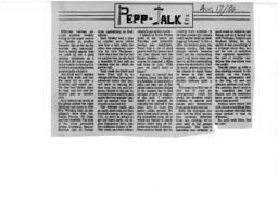 Pepp Talk
