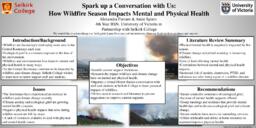 Spark up a Conversation with Us: How Wildfire Season Impacts Mental and Physical Health
