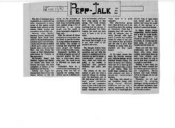 Pepp Talk