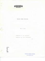 Wragge Creek Proposal