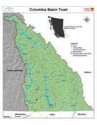 CBT Columbia River Watershed Simple Poster