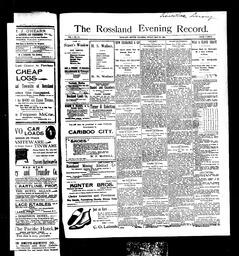   Rossland Evening Record 1897-05-28   , page 2