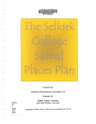 The Selkirk College Sacred Places Plan