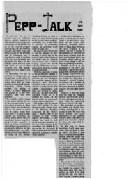 Pepp Talk