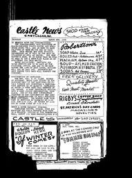   Castle News 1949-03-03   , page 1